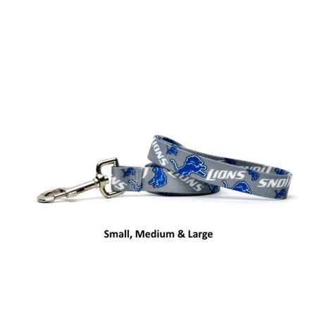 Little Earth Productions Detroit Lions Nylon Leash - S/M ydDEL103-0002
